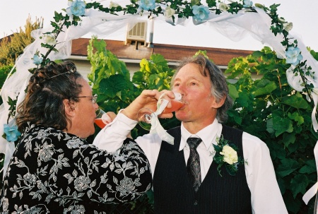 toasting our marriage