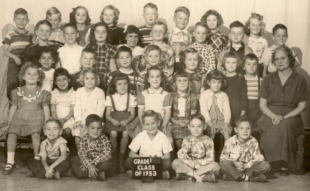 1953.QuitoSchool.FirstGrade.Mrs.Foster'sClass