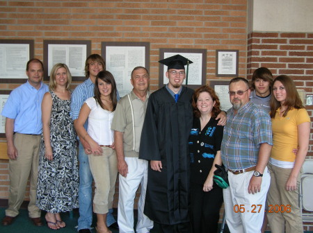 My son, Hunter's HS Graduation