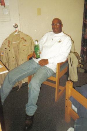 night before deploying to iraq 2003