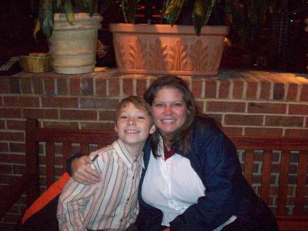 Friend Amanda and her son Timmy
