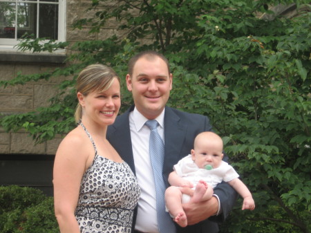 My daughter, Tracy, with her husband, Shawn, and their youngest son Landon.