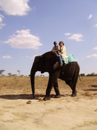 Me in Africa Oct. 2008