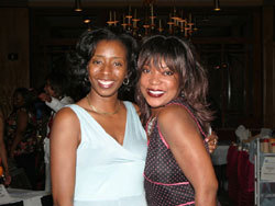 Black Women Lawyer's Spring Sip.  Hanging with one of my sistahs!