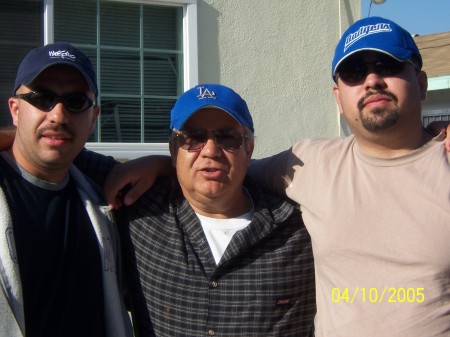 my pops and bro