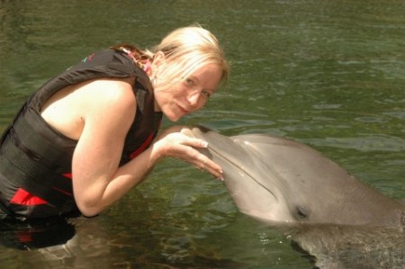 Julie "A Dolphin Kiss"