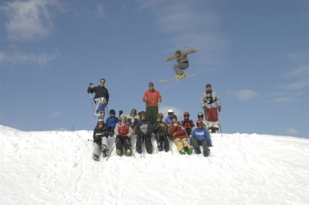 Coaching Spirit Mt Freestyle Ski Team, 2003