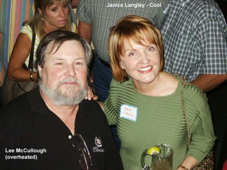Visiting with Janice Langley at the 40th (2004)
