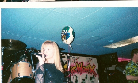 me singing at the Pier 500 back in 2001