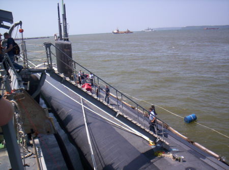 My boat- USS Santa Fe