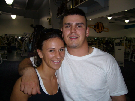 me and the world champion of womens boxing (my sis)