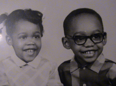 Tonya Denise Mabry (My Sister 3 yearsold )  William E Mabry II (4 years old)