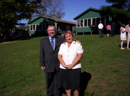 Janice and I at a recent wedding in Parry Sound.