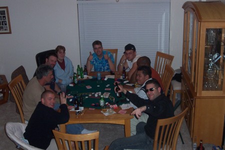 Poker Night at the Gordon's