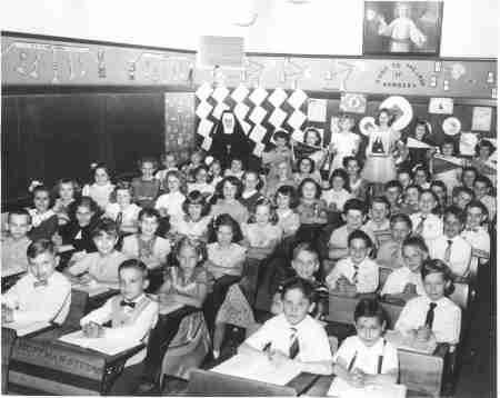 1955 Detroit St Louis the King School 3rd Grade