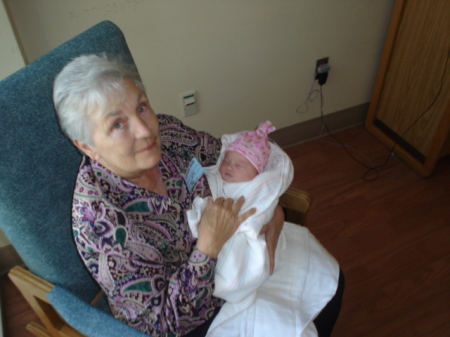 Maternal Grandma holding Jayden