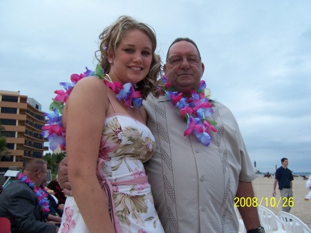 Chantelle and my Dad Grandpa Joe