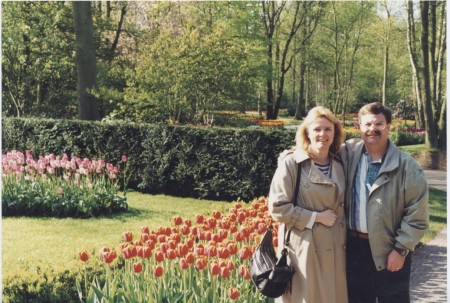 Kim and Dan do Holland, 1999