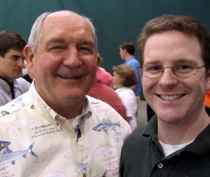 Me and Gov. Perdue