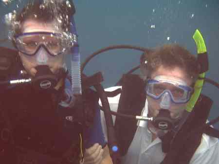 Diving in Belize