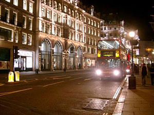 Regents Street NW1, London at Night