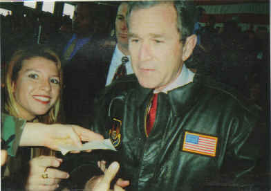 President Bush at Eglin AFB - Lucheon for AFSOC