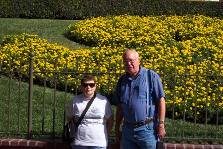 Mom and Dad at Disneyland