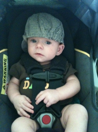 I can rock a hat just like Mommy...   8.1.11