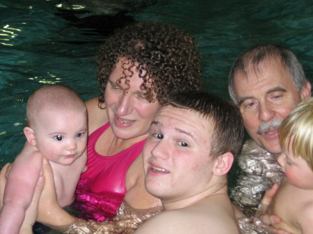 Family Swim....December, 2007