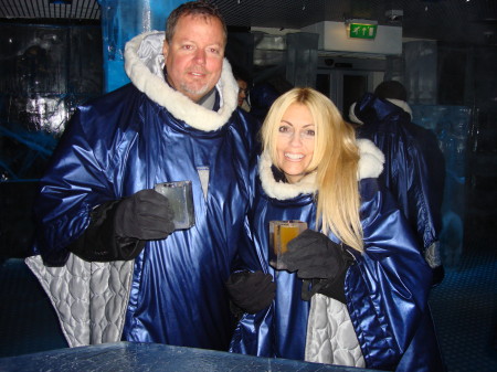 Icebar in London UK Nov. 2008
