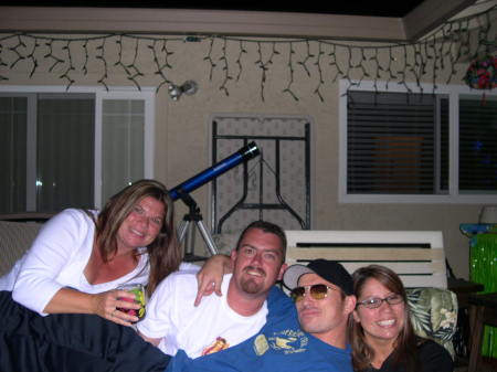 My sisters. Cheri, Michelle and her husband Rich