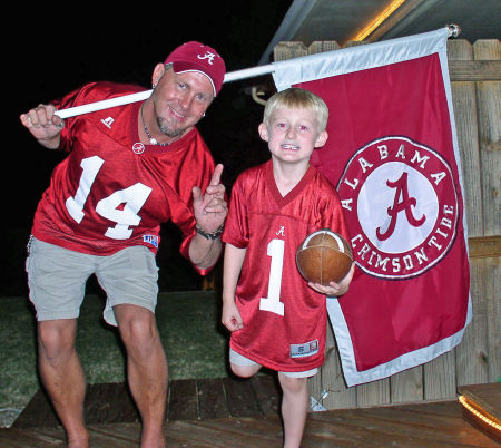 Me And Austin ROLL TIDE BABY!