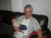 My husband and his first grandbaby too