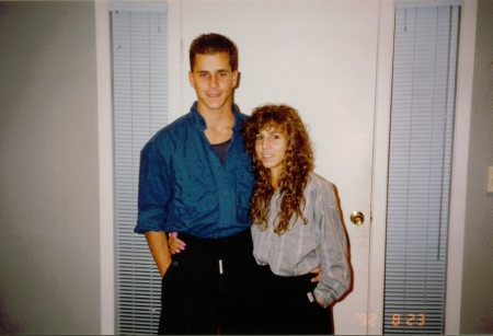 Tim & Karine 8-23-92