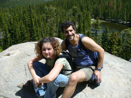 Dan & Daughter Casey Emerald Lake Hike 2007