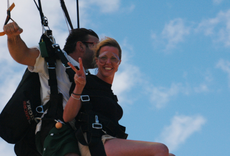 may 2007 oahu hawaii - north shore, skydive hawaii