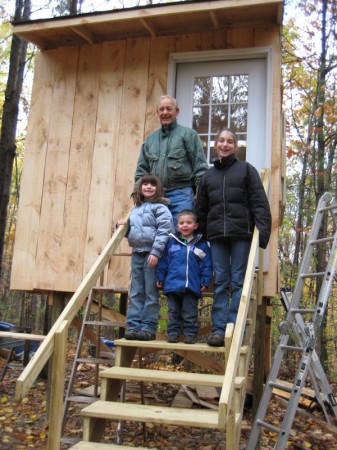 Cahill's Tree Stand in the Woods