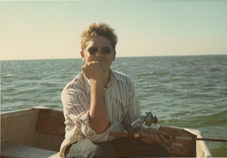 Paul Price fishing in Miami 1971