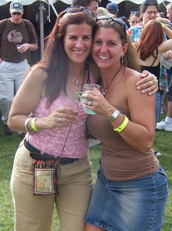 Chris and I at the Brewery Festival in 07