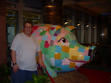 me with the pig