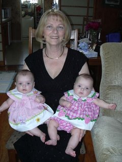 My new twin granddaughters