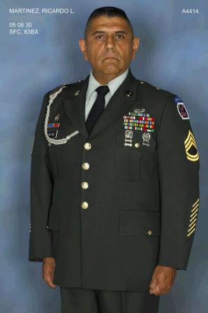 Sergeant First Class Rick Martinez