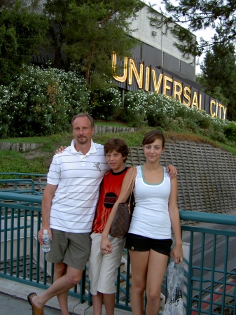 Universal Studios with the kids