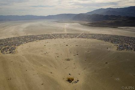 BurningMan Aerial Shot