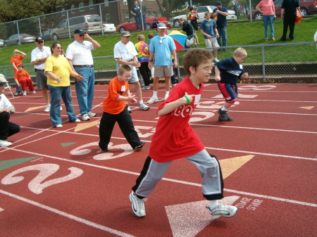 My son in special olympics