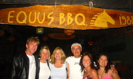Night out with friends in Costa Rica