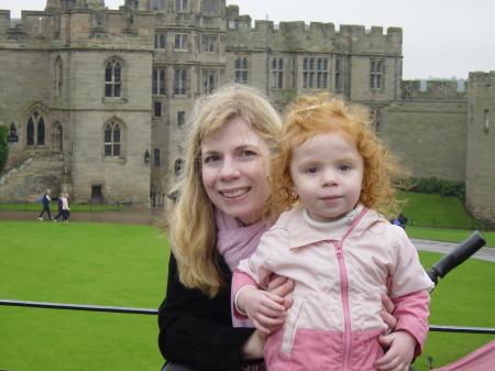 Morgan & her Mummy in England