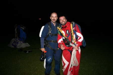 Me and My Tandem Instructor "British Bob" Lewis