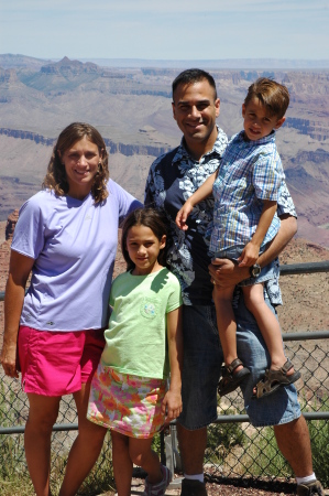 The Family at the Grand Canyon