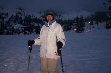 First time skiing in Idaho